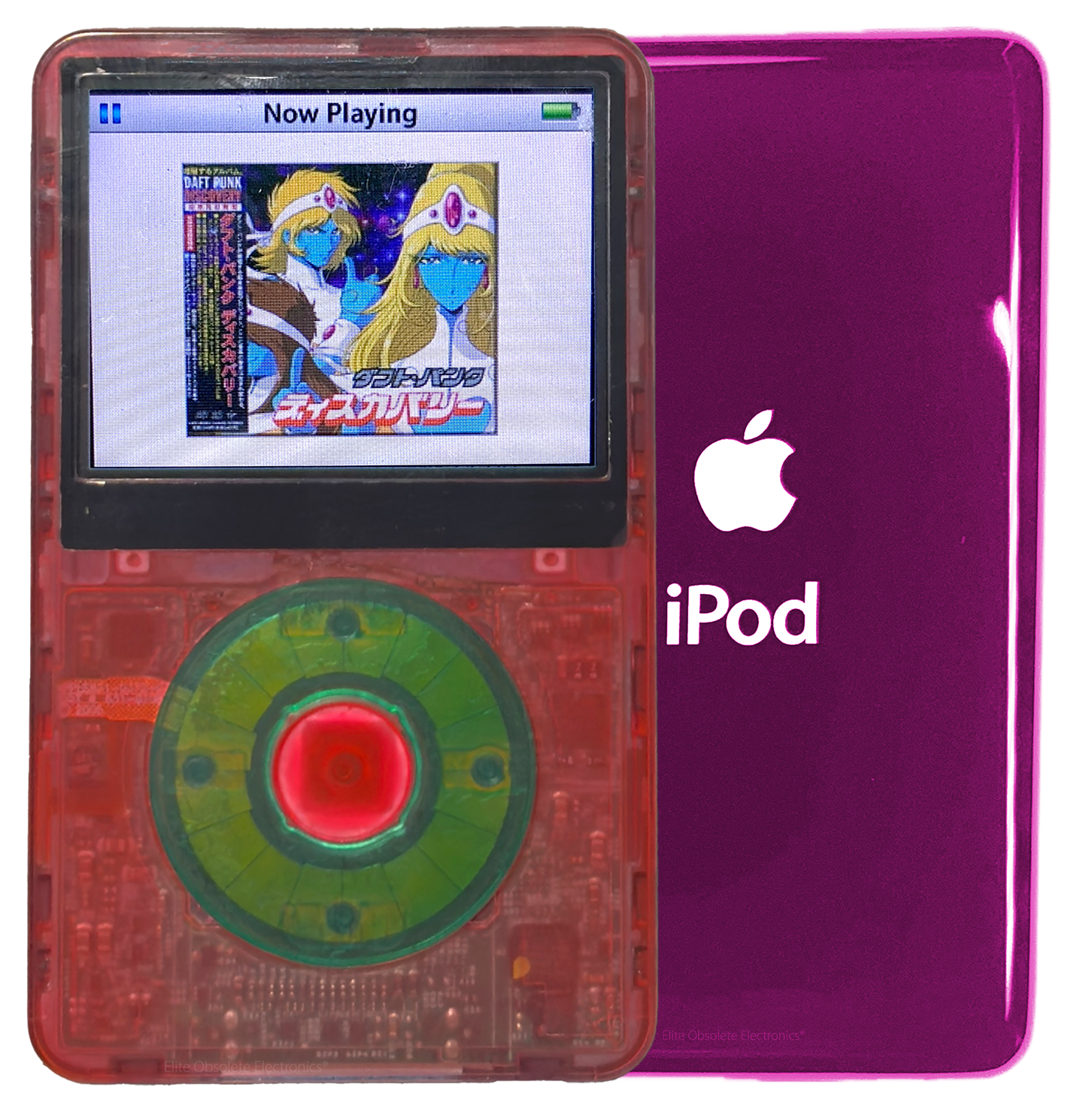 New Apple iPod Video Classic 5th & 5.5 Enhanced Atomic Lychee / Atomic Clover / Atomic Lychee (Hyper Pink)