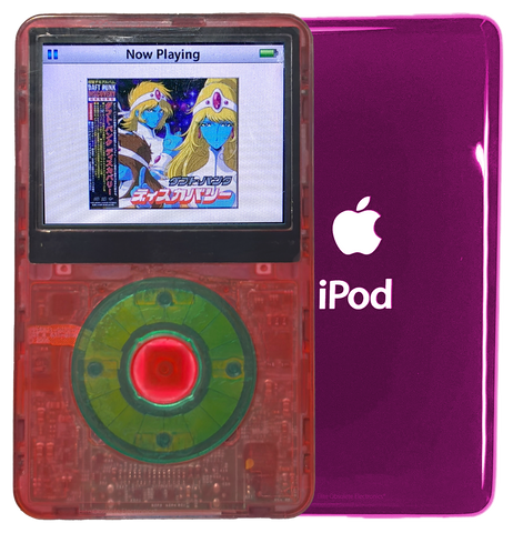 New Apple iPod Video Classic 5th & 5.5 Enhanced Atomic Lychee / Atomic Clover / Atomic Lychee (Hyper Pink)