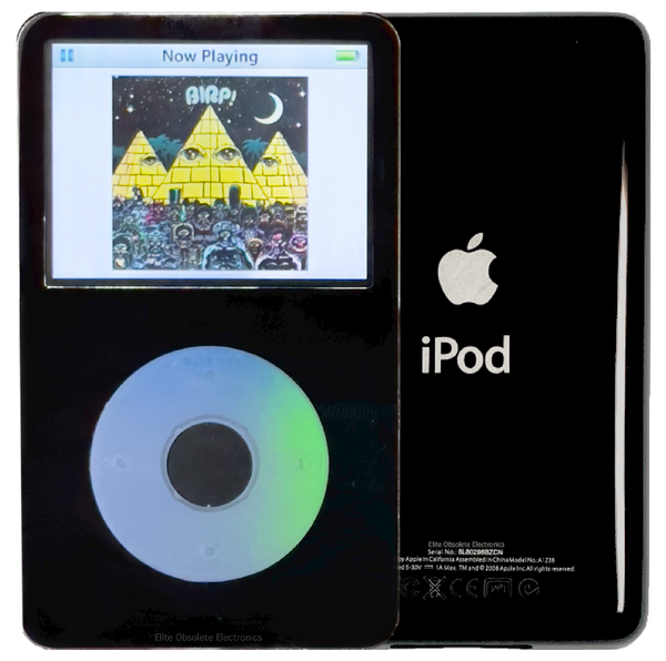New Apple iPod Video Classic 5th & 5.5 Enhanced Black / Polychrome / Black (Black)