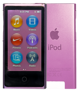 Refurbished Apple iPod Nano 7th Generation 16GB Purple & Black Refurbished Apple iPod Nano 7th Generation 16GB Purple & Black
