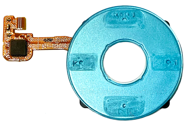 Electric Blue Click Wheel Flex for Apple iPod Classic 6th 7th Generation A1238