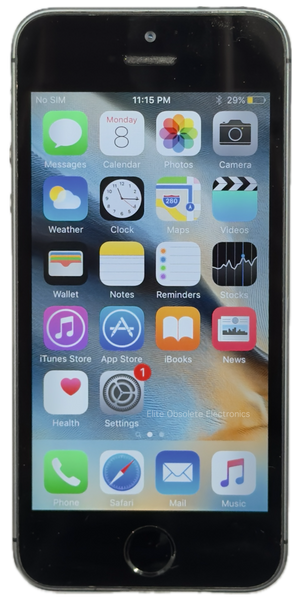 Refurbished Apple iPhone 5s 16GB 32GB Space Gray Rare iOS 9 New Battery