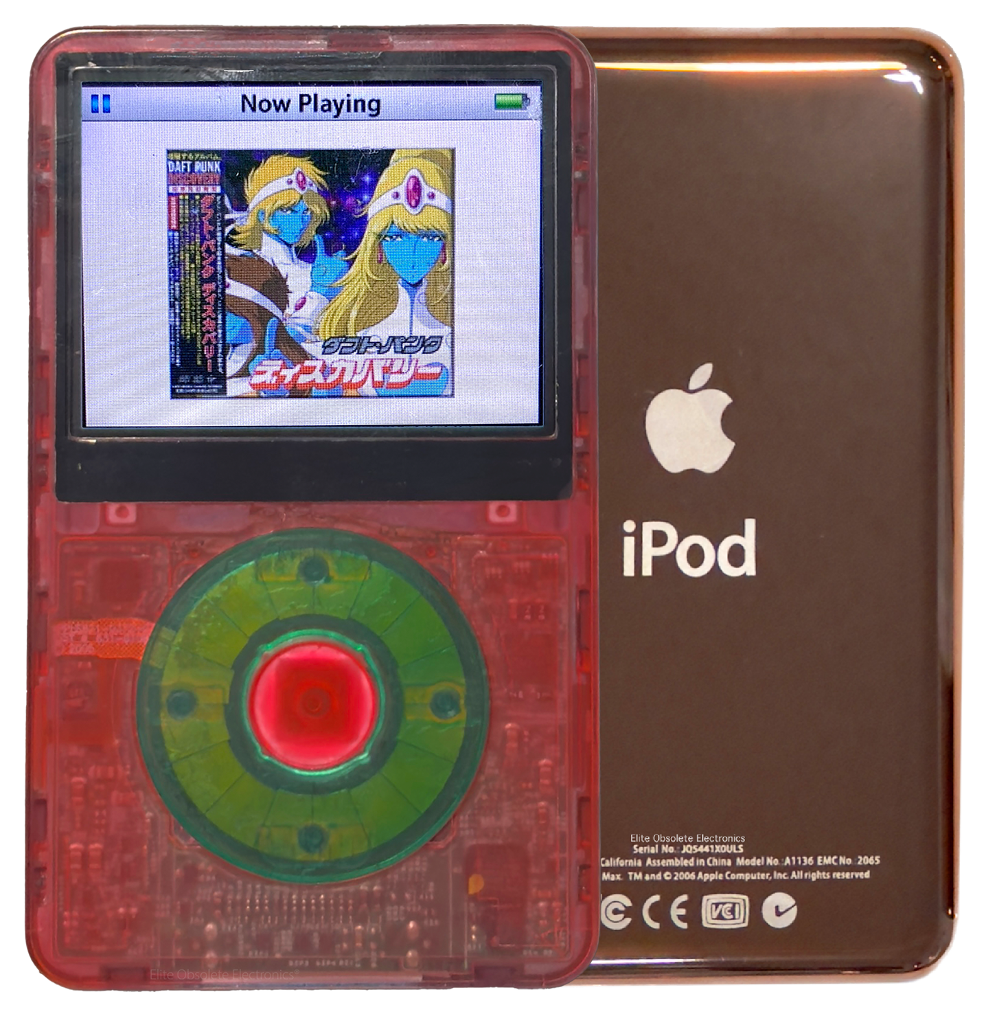 New Apple iPod Video Classic 5th & 5.5 Enhanced Atomic Lychee / Atomic Clover / Atomic Lychee (Rose Gold)