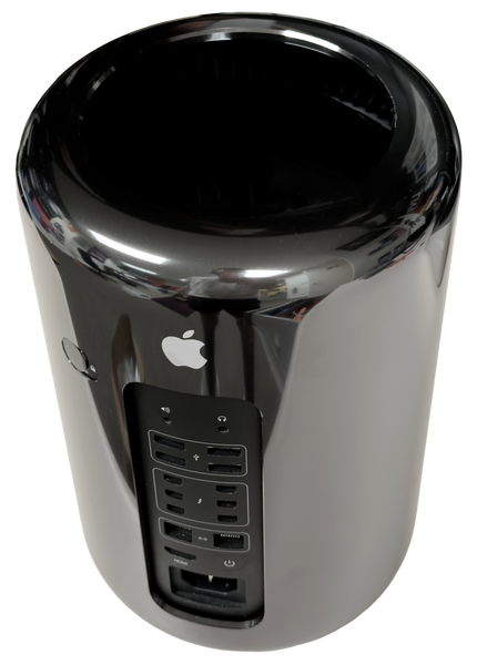 Apple Mac Pro 2013 3.5GHz Intel Xeon 6c/12t 32GB 1866MHz 128GB AMD Radeon FirePro D300 3GB Crossfire A1481 MD878LL/A
