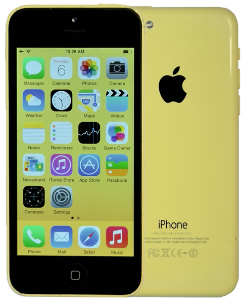 Rare Apple iPhone 5c 16GB Yellow iOS 7.1.2 A1532 ME506LL/A New Battery Refurbished