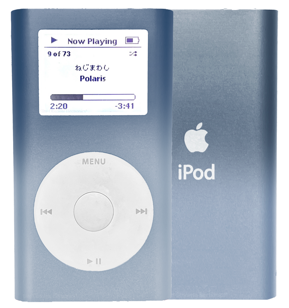 Refurbished Apple iPod Mini 1st 2nd Generation Dark Ocean Blue & Silve ...