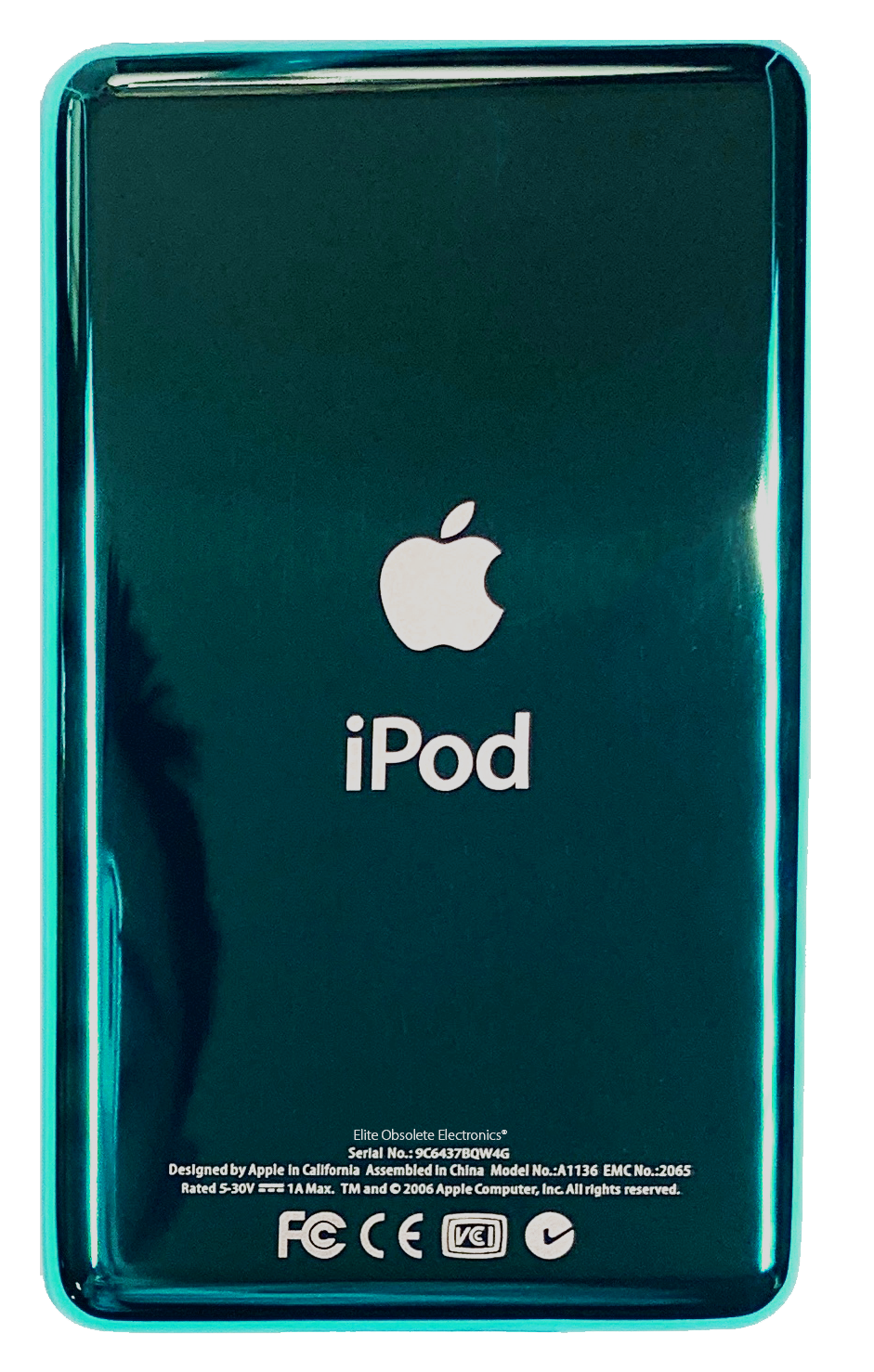 Thick Pine Green Universal Backplate for Apple iPod Video 5th 5.5