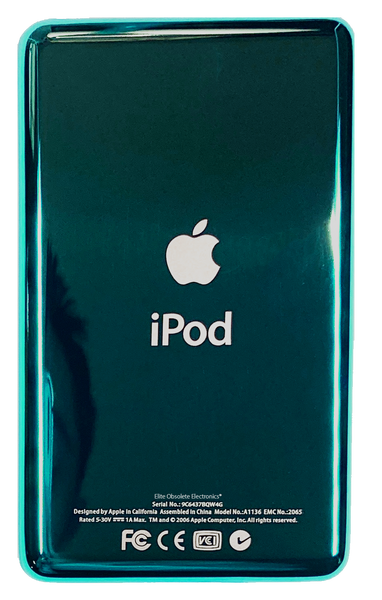 Thin Pine Green Universal Backplate for Apple iPod Video 5th 5.5 Enhanced & iPod Classic 6th 7th A1136 A1238