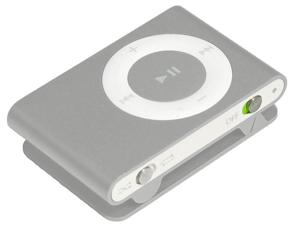 Used Apple iPod Shuffle 2nd Generation 1GB Silver A1204