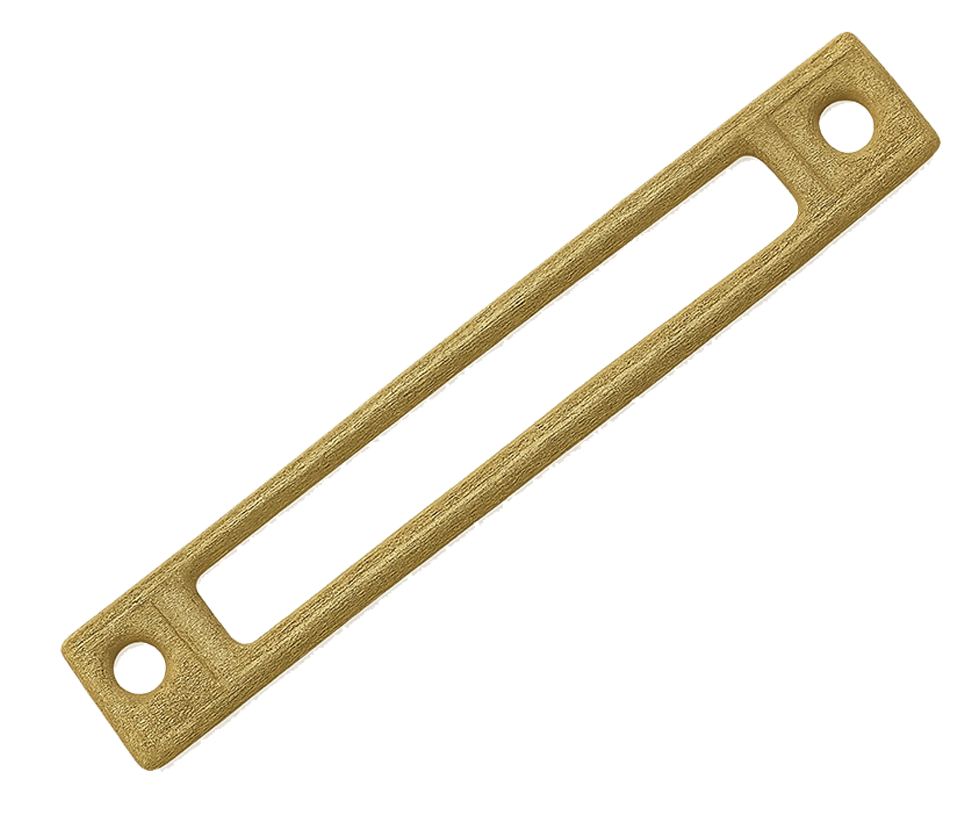 New Atomic Gold Metallic Transparent Clear Plastic Dock Bezel for Apple iPod Video 5th 5.5 & iPod Classic 6th 7th A1136 A1238