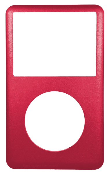 Red Faceplate For Apple iPod Classic 6th 7th Generation Metal A1238