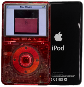 New Apple iPod Video Classic 5th & 5.5 Enhanced Red Atomic Ruby / Atomic Ruby / Atomic Ruby (Black)