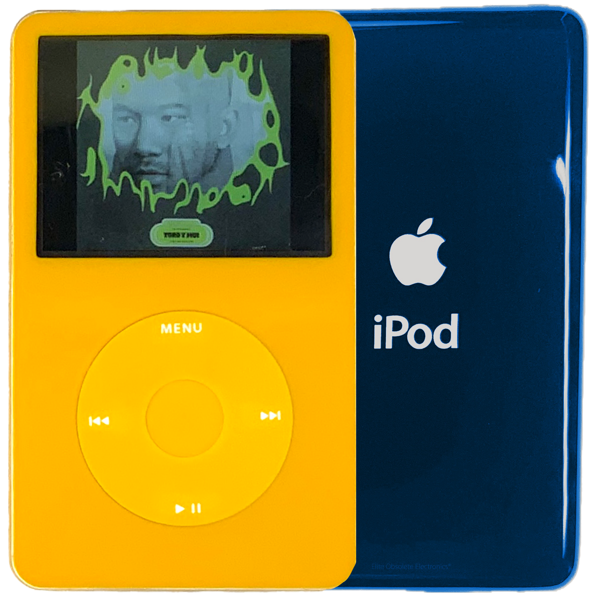 New Apple iPod Video Classic 5th & 5.5 Enhanced Yellow / Yellow / Yellow (Aqua)