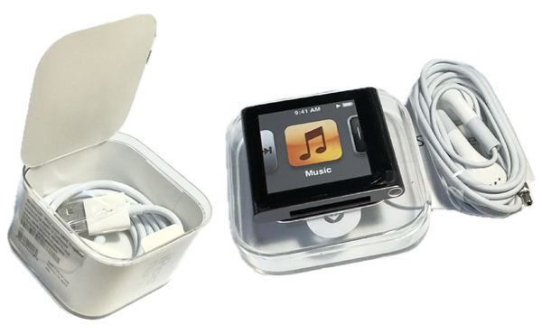 New Sealed Apple iPod Nano 6th Generation 8GB Graphite A1366 PC688LL/A