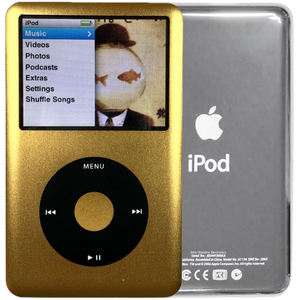 New Apple iPod Classic 6th & 7th Generation Gold / Black / Gold (Silver)