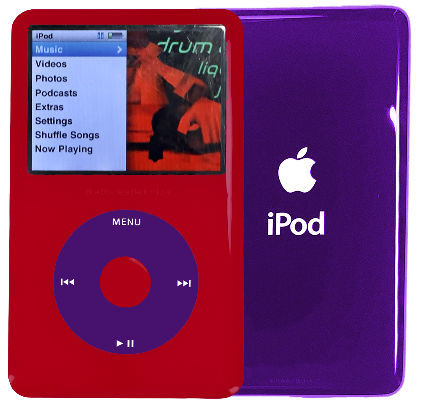 Elite Obsolete Electronics New iPod Classic Black Gray Red 80GB - 1TB