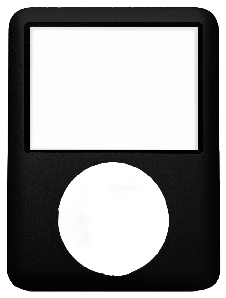 New Slate Black Faceplate & Center Button for Apple iPod Nano 3rd Gene ...