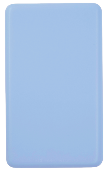 Thick Matte Baby Blue Fully Blank Matte Backplate for Apple iPod Video 5th 5.5 A1136 & iPod Classic 6th 7th A1238