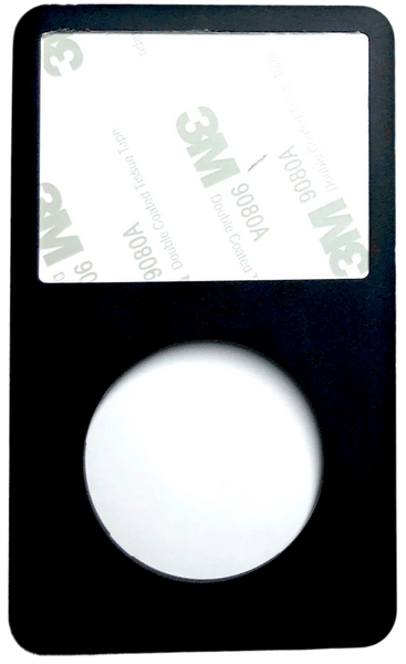 Black Faceplate For Apple iPod Classic 6th 7th Generation Metal A1238