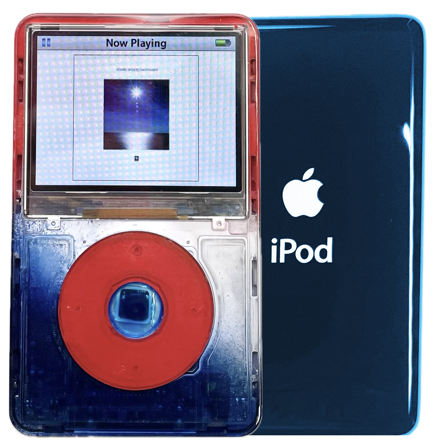 New Apple iPod Video Classic 5th & 5.5 Enhanced Atomic Liberty / Atomic Mica Red / Atomic Ice (Aqua)
