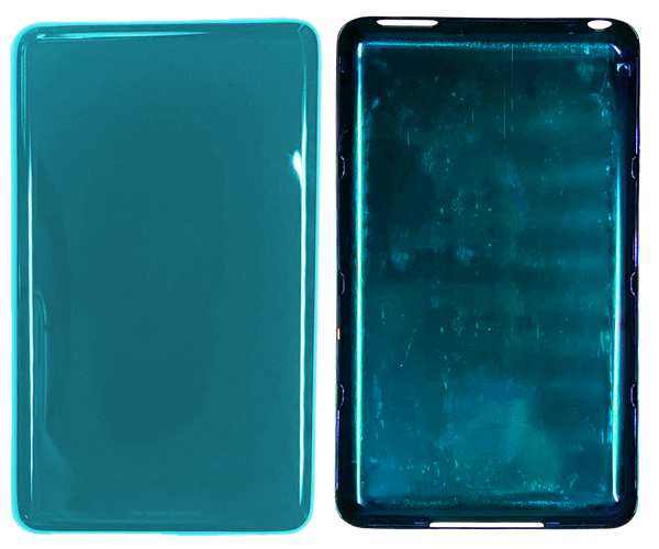 Thin Ocean Blue Fully Blank Backplate for Apple iPod Classic 6th 7th & iPod Video 5th 5.5 Enhanced