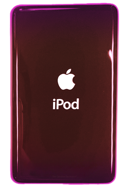 Thick Pink Red Universal Backplate for Apple iPod Video 5th 5.5 A1136 & iPod Classic 6th 7th A1238