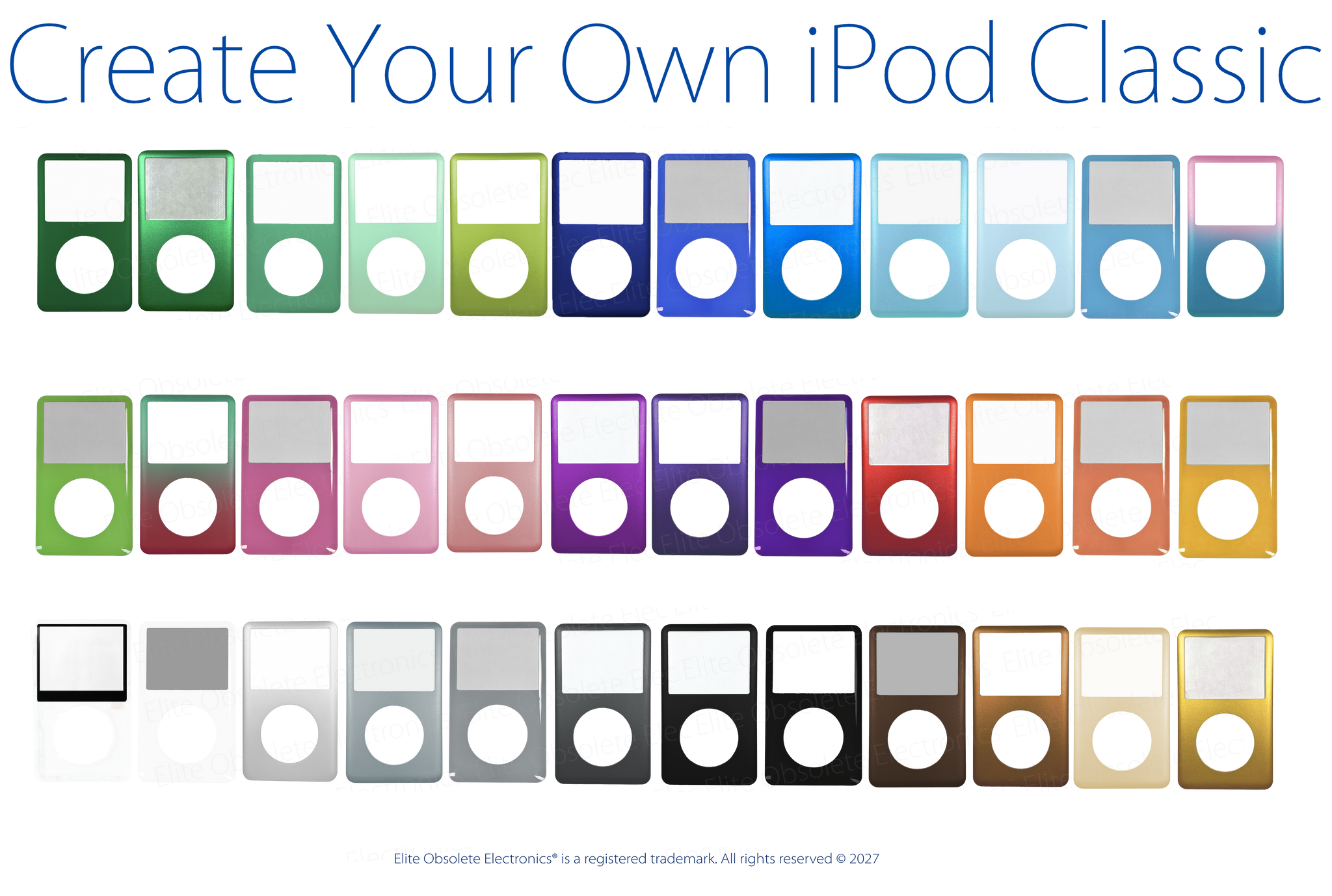 Apple iPod Classic 6th & 7th Generation A1238 – Elite Obsolete