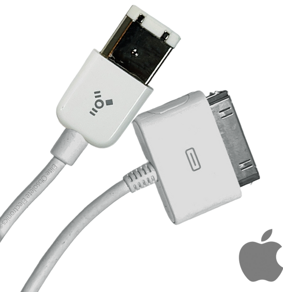 Original Apple FireWire 400 to 30-Pin Squeeze Cable M9127G/A