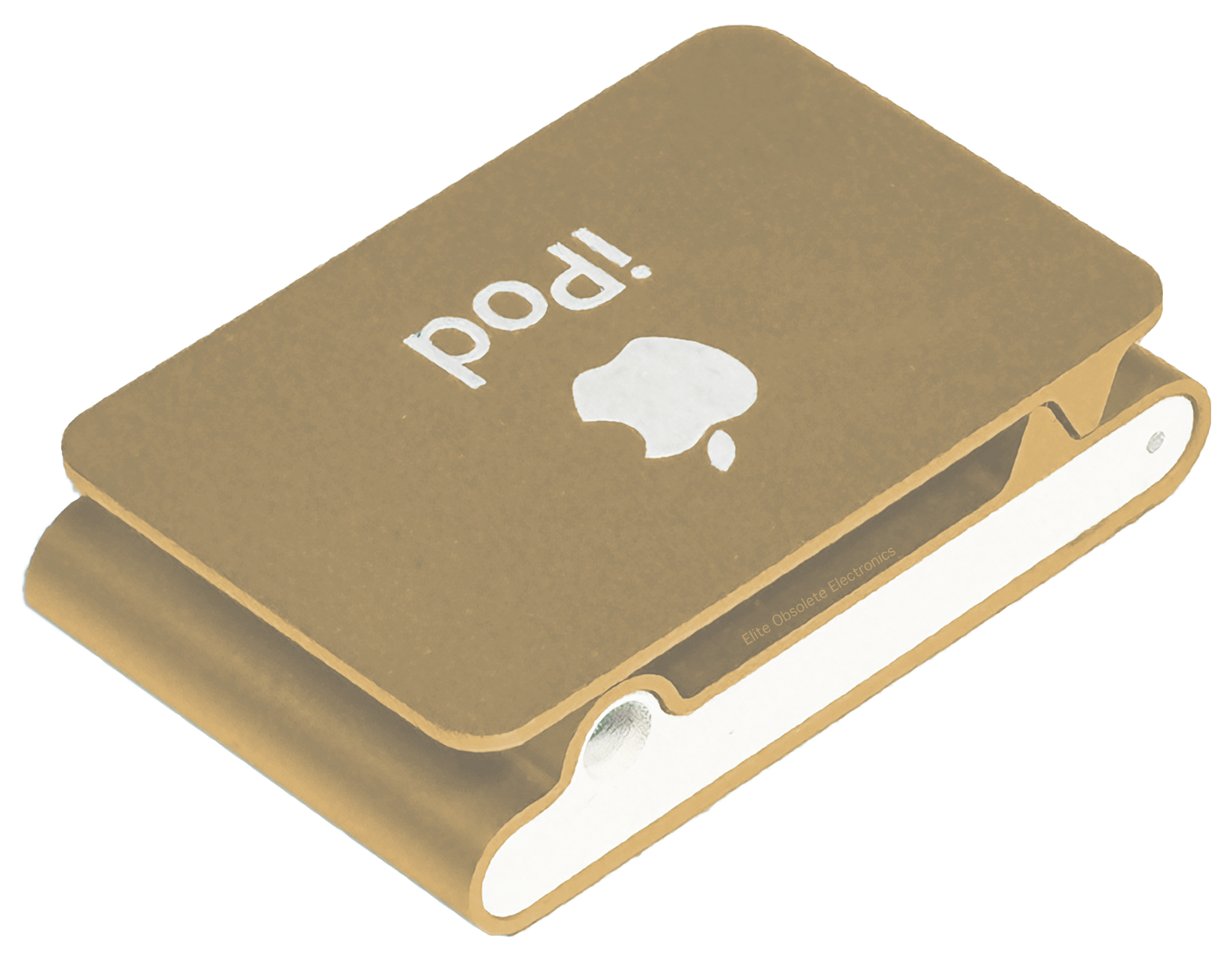 Used Apple iPod Shuffle 2nd Generation 1GB Gold A1204 MC167LL/A Used Apple iPod Shuffle 2nd Generation 1GB Gold A1204 MC167LL/A
