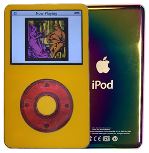 New Apple iPod Video Classic 5th & 5.5 Enhanced Yellow / Atomic Wild Berry / Yellow (Rainbow)