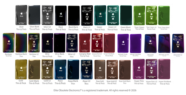 New Create Your Own iPod Classic 6th & 7th Generation 80GB 120GB 160GB HDD A1238