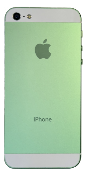 Refurbished Apple iPhone 5 16GB Green & White Custom Rare iOS 6.1.4 New Battery