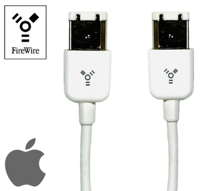 Original Apple FireWire 400 to FireWire 400 Charge & Sync Cable for iPod Classic 1st 2nd Used M8707G/A