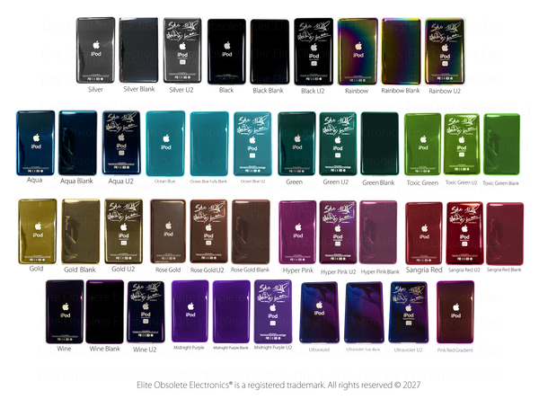 New Create Your Own Apple iPod Classic 6th & 7th Generation 80GB 120GB 160GB 650mah HDD A1238