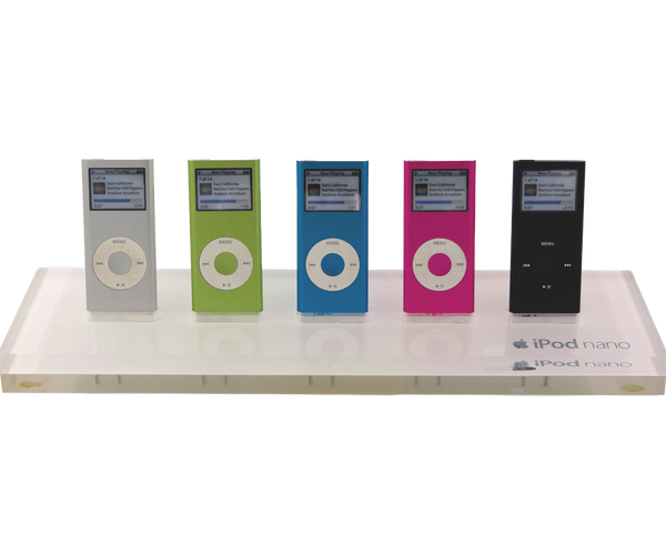 Original Apple iPod Nano 2nd Generation “For Display Only” Acrylic Stand
