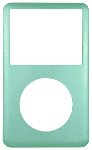 Red Front Faceplate + Center Button For IPod Classic 6th/7th Gen (A1238) – Replacement Housing Cover
