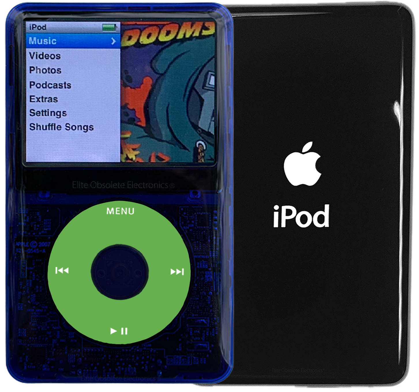 Crystal Clear New Apple iPod Video 5th 5.5 A1136 & iPod Classic