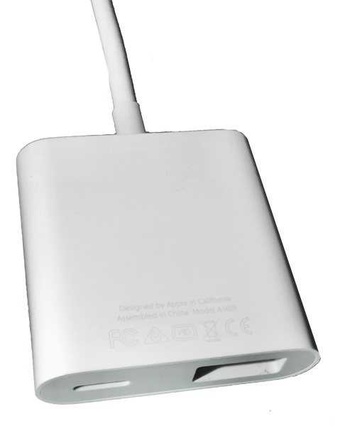 Genuine Apple Lightning to USB 3 Camera Adapter Connector A1619 MK0W2AM/A