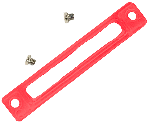 New Atomic Lychee Pink Transparent Clear Plastic Dock Bezel for Apple iPod Video 5th 5.5 & iPod Classic 6th 7th A1136 A1238