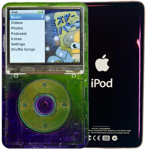 New Apple iPod Classic 6th & 7th Generation Atomic Sour Grape
