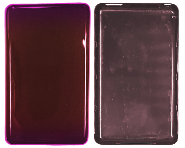 Thin Wild Berry Pink Red Gradient Fully Blank Backplate for Apple iPod Video 5th 5.5 A1136 & iPod Classic 6th 7th A1238