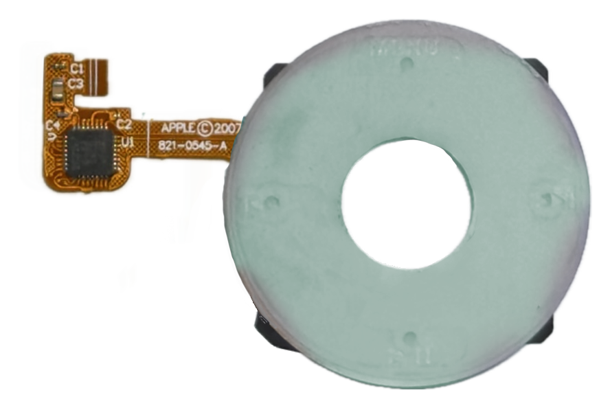 Atomic Spearmint Green Click Wheel Flex for Apple iPod Classic 6th 7th Generation