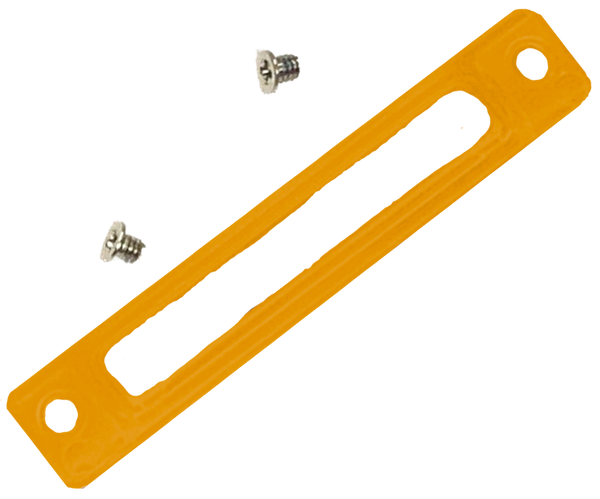 Solid Yellow Dock Plastic Bezel for Apple iPod Video 5th 5.5 & Classic 6th 7th Thick & Thin A1136 A1238