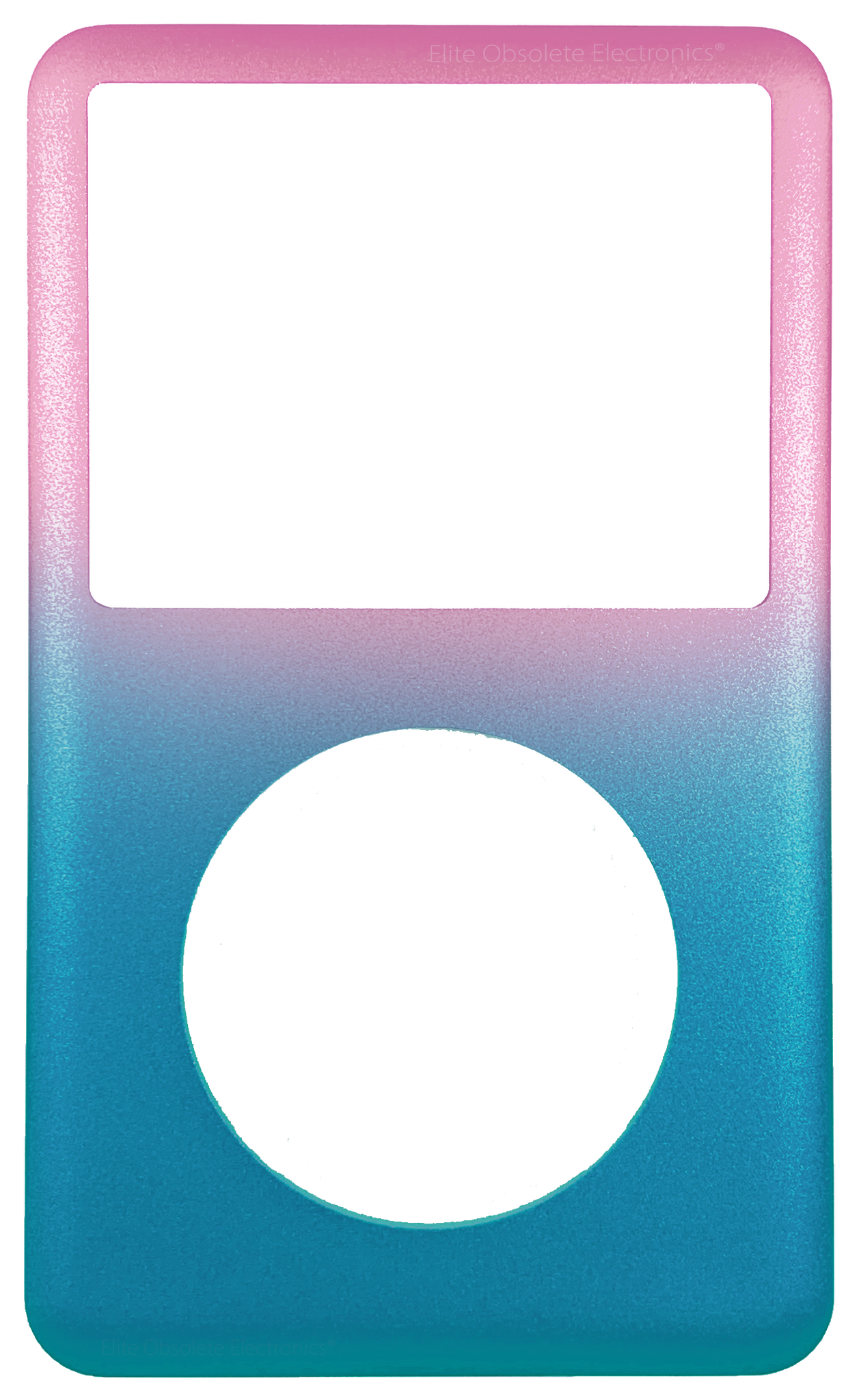 New Gradient Pink & Blue Faceplate For Apple iPod Classic 6th 7th Generation Metal A1238