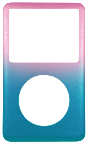 New Gradient Pink & Blue Faceplate For Apple iPod Classic 6th 7th Generation Metal A1238