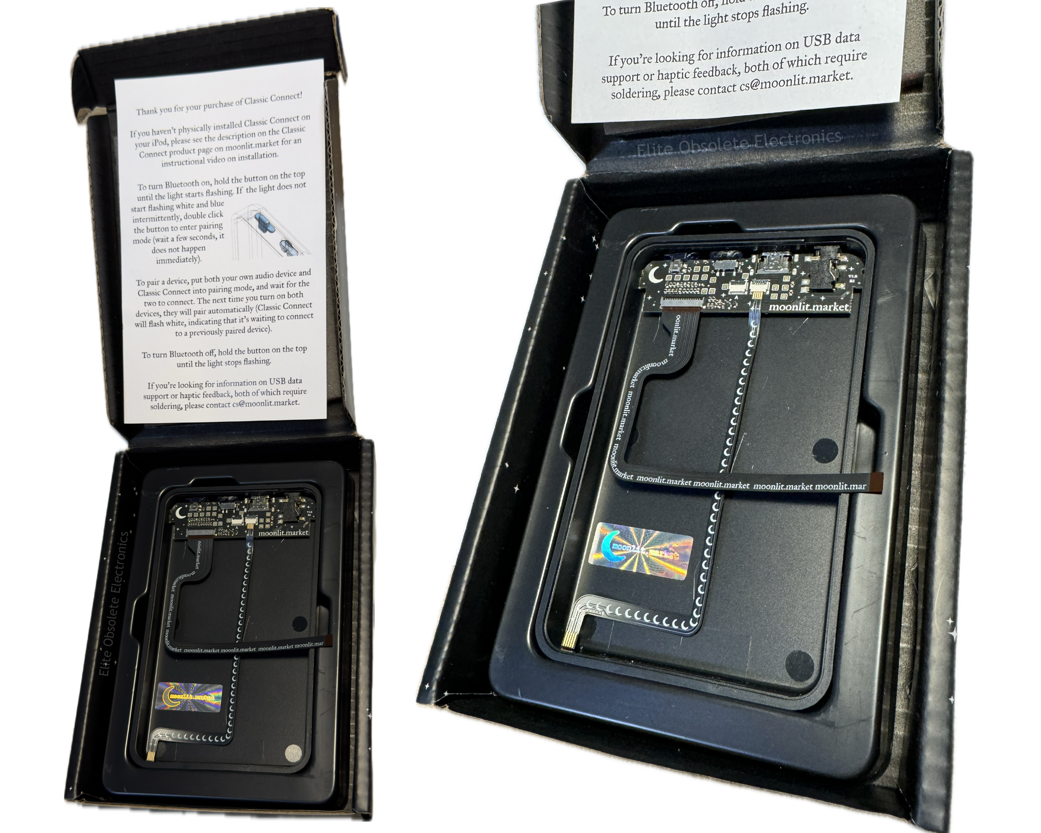 moonlit.market Classic Connect Kit: USB-C & Internal Bluetooth 5.2