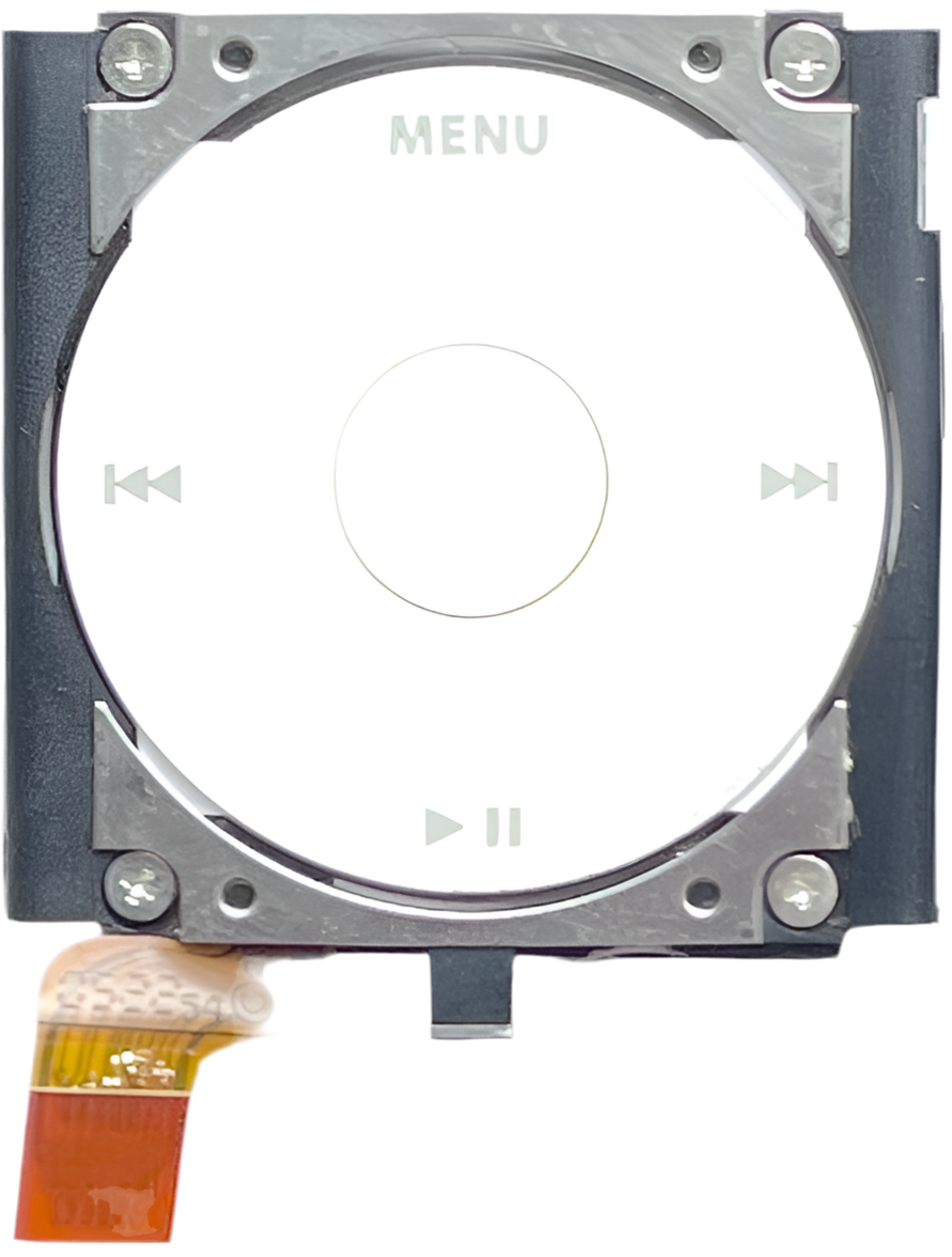 Silver Click Wheel Center Button for Apple iPod Mini 2nd Generation 4GB 6GB Used Original