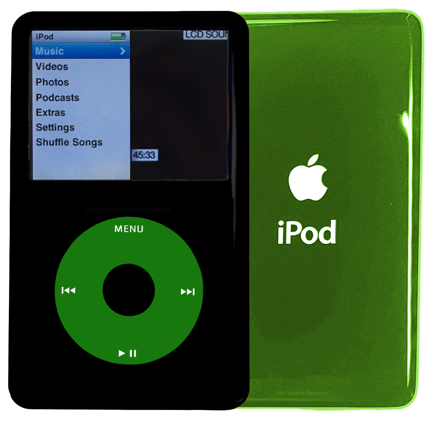 Elite Obsolete Electronics New iPod Classic Black Gray Red 80GB - 1TB