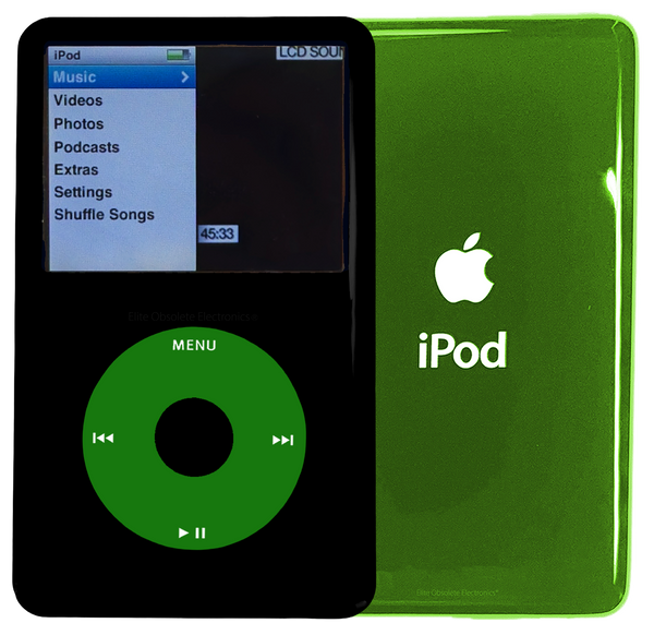Elite Obsolete Electronics New iPod Classic Black Gray Red 80GB - 1TB