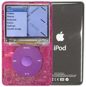 New Apple iPod Classic 6th & 7th Generation Atomic Pink Bubblegum / Pink / Purple (Silver)